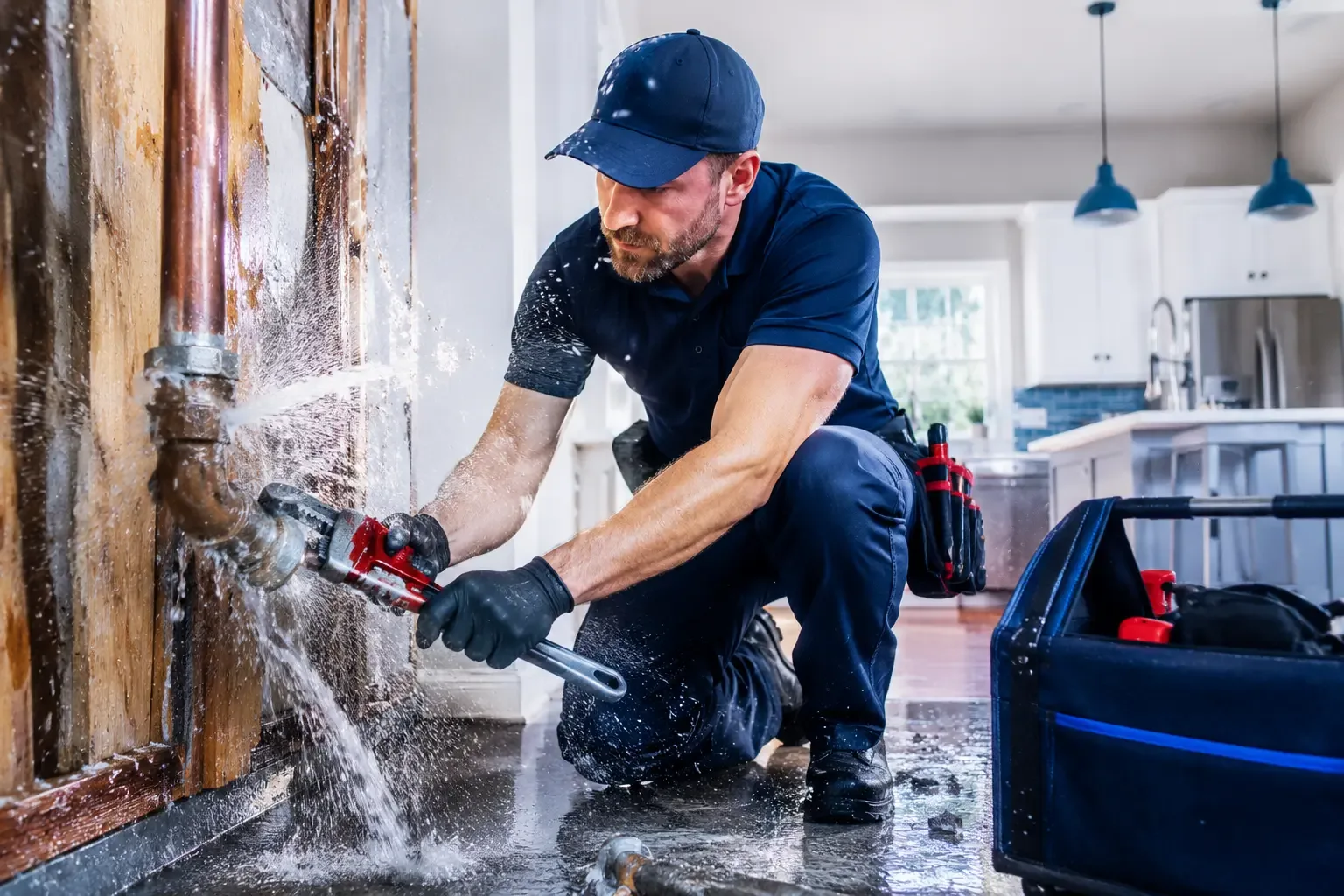Local emergency pipe repair professionals in Holly Pond, AL